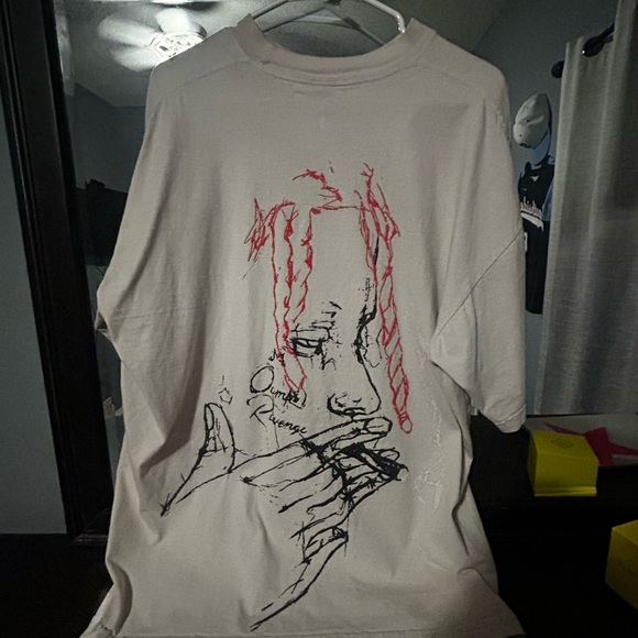 Revenge X Trippie Redd Smoking T-Shirt - Picture 2 of 5